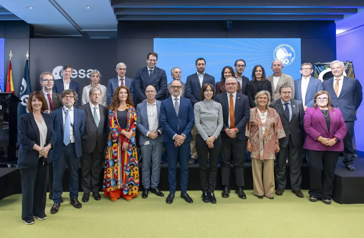 Villanueva de la Cañada acoge la celebración del 50º aniversario de la Agencia Espacial Europea