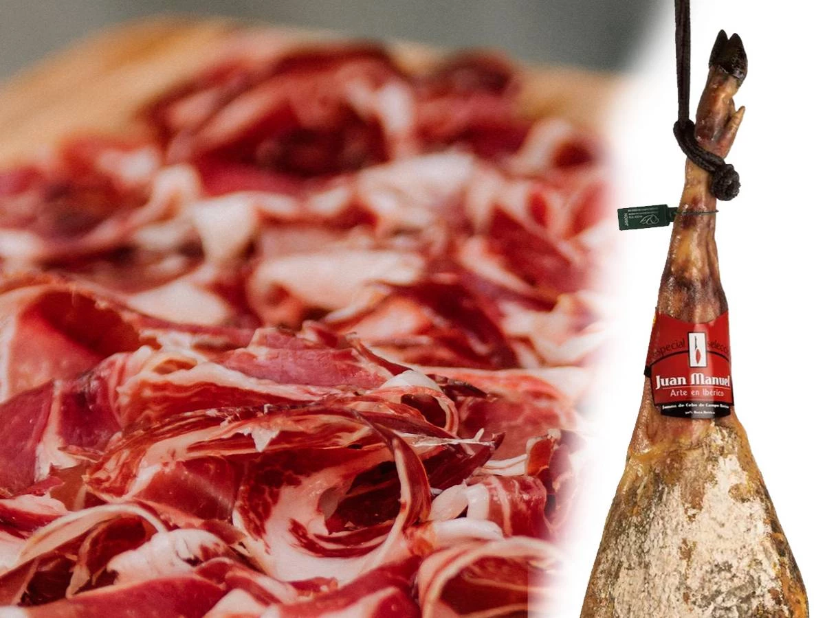 Jamón ibérico 'Juan Manuel' de Molinaseca Supermercados 