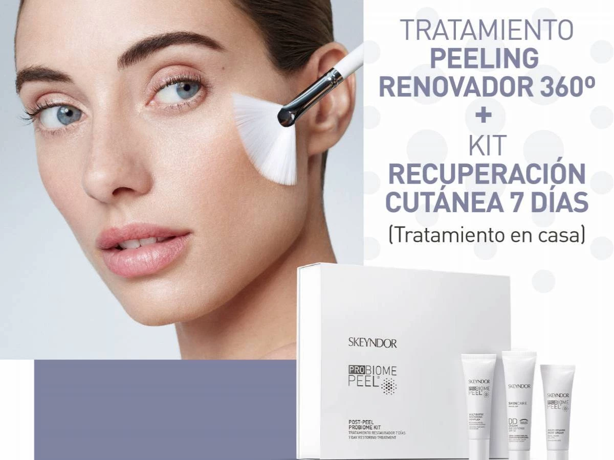 Tratamiento Probiome Peel + Kit Recuperación Cutánea 7 Días