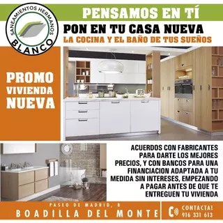 PROMOCION COCINAS Y BAÑOS VIVIENDAS NUEVAS O CAMBIO DE VIVIENDA