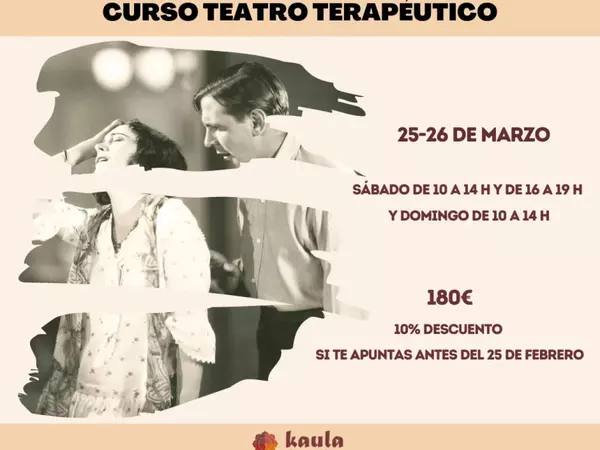 CURSO DE TEATRO TERAPÉUTICO