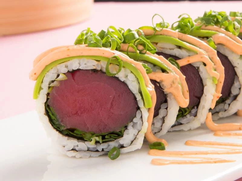 Rollos de sushi XXL en Nacionsushi Boadilla