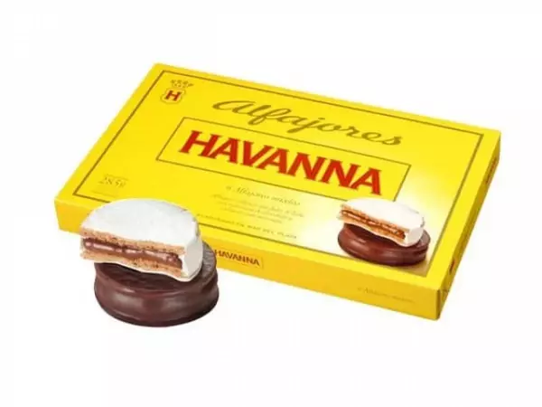 Alfajores Havanna 1/2 docena mixta