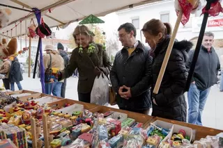 Mercaderes y artesanos se dan cita en Villanueva de la Cañada