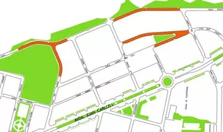 Cortes de vías por la junta de compensación del SUZ II-4 de Villanueva del Pardillo