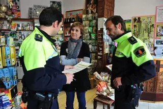 Campaña sobre seguridad en los comercios locales