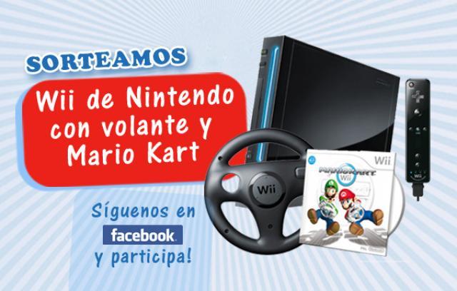 InfoVillanueva.com sortea un pack Wii Mario Kart de Nintendo entre los vecinos de Villanueva