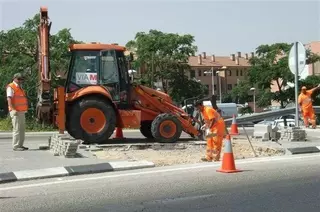 Arrancan las obras del paso para peatones en la carretera M-600 de Villanueva de la Cañada
