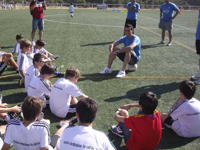 Arbeloa visita Villanueva del Pardillo