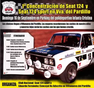 I Concentración Seat 124 en Villanueva del Pardillo