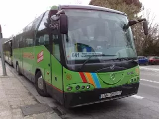 Cambio de paradas de autobus durante las fiestas patronales de Villanueva del Pardillo