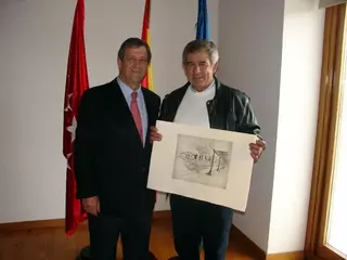 Acto de Homenaje al empleado municipal Julian Rodríguez