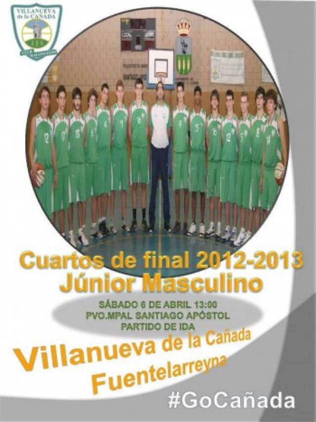 El CB Villanueva de la Cañada se juega este sábado el pase a semifinales