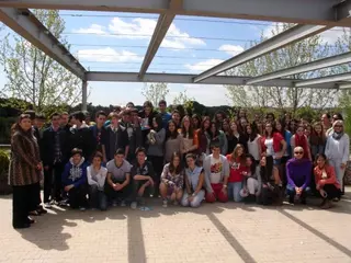 Alumnos de Le Vesinet visitan Villanueva de la Cañada