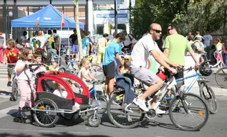 La primera jornada de la Fiesta de la Bicicleta reúne a más de 600 corredores