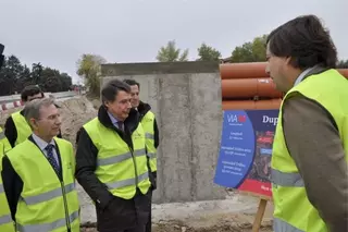 Más del 65% ejecutado en las obras de duplicación de la carretera M-509