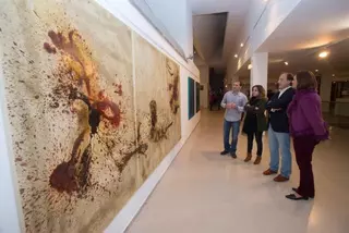 Manuel Gracia expone su obra en el Centro Cultura La Despernada en Villanueva de la Cañada