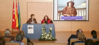 La periodista Carmen Sarmiento participa en la Semana de la Mujer 2014