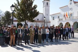 Concentración silenciosa en la Plaza de España en recuerdo de las Víctimas del Terrorismo