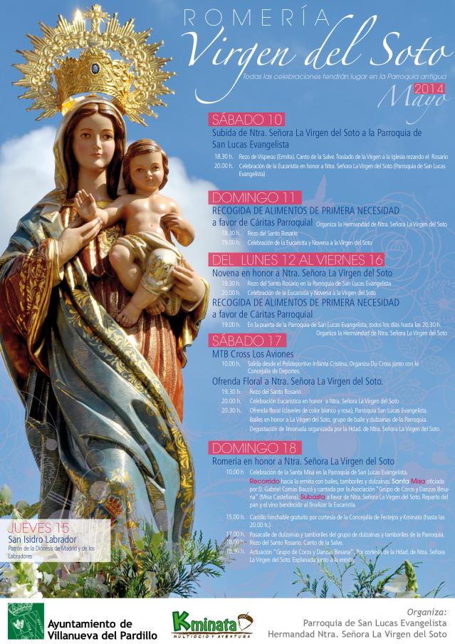 Villanueva del Pardillo celebra este fin de semana su Romería  en honor a la Virgen del Soto
