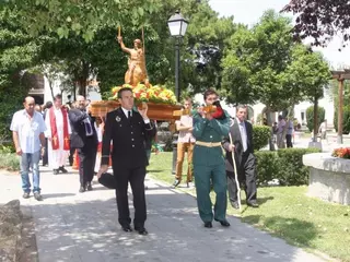 Miles de personas asisten a las fiestas patronales en honor a Santiago Apóstol