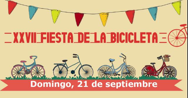 Todo listo para celebrar la XXVII Fiesta de la Bicicleta