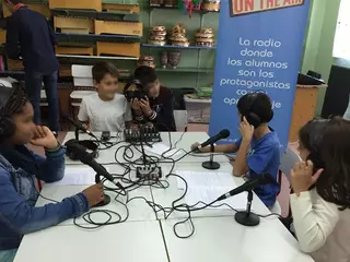 El CEIP San Lucas de Villanueva del Pardillo "Está en la Onda" con el programa "Educa en el Aire"