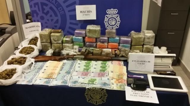 Siete detenidos por narcotráfico en Villanueva del Pardillo