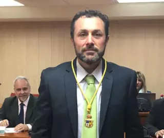 Toma de posesión de Javier Barbero Marín nuevo Concejal en el Ayuntamiento de Villanueva del Pardillo