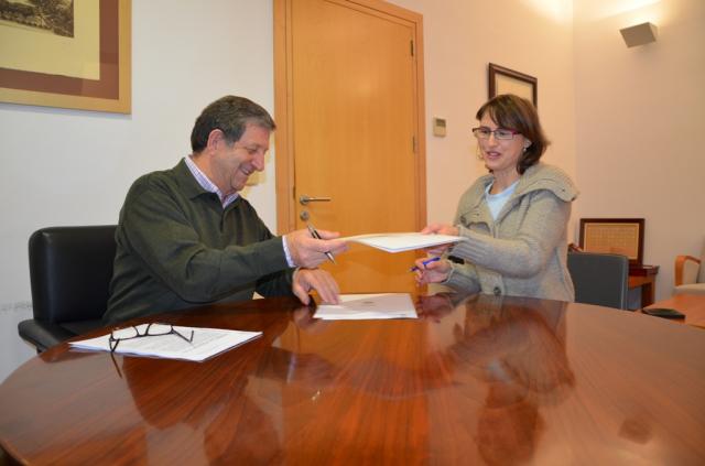El Ayuntamiento y el Club de Deporte Inclusivo María Moliner firman un acuerdo