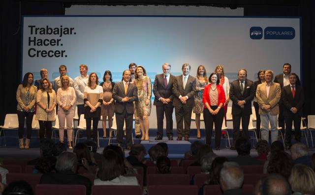 Luis Partida presenta a los miembros de su candidatura para las próximas Elecciones Municipales