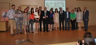 Ciudadanos (C's) de Villanueva de la Cañada presenta a los miembros de su candidatura para las Municipales.
