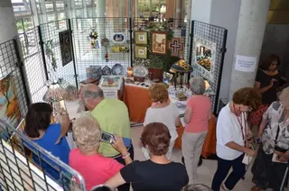 Los alumnos de Pintura y Artesanales exponen sus trabajos en el C.C. El Molino de Villanueva de la Cañada