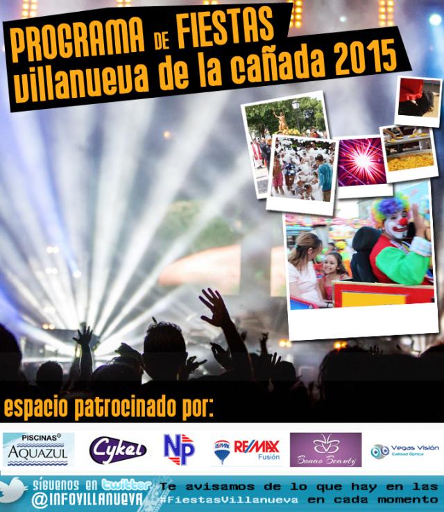 Las Fiestas de Villanueva de la Cañada comenzarán el 23 de Julio