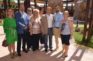 Una delegación de la AVT visita Villanueva de la Cañada