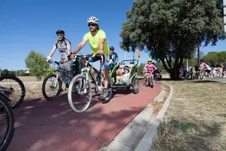 Más de 700 personas participan en la XXVIII Fiesta de la Bicicleta de Villanueva de la Cañada