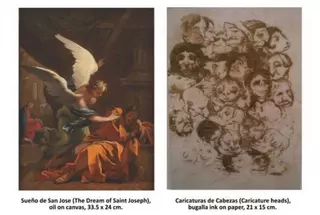 Dos obras de Goya robadas en una vivienda de Villanueva de la Cañada