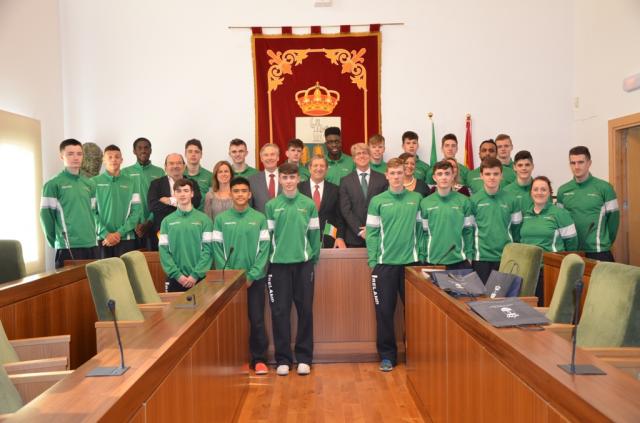La Selección Nacional de Baloncesto Sub16 de Irlanda llega a Villanueva de la Cañada