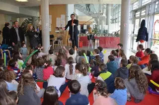 Chocolatada y Magia para abuelos y nietos en el C.C. El Molino de Villanueva de la Cañada