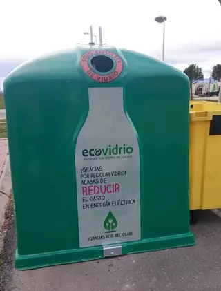En 2015 se recogieron en Villanueva de la Cañada un total de 203 toneladas de vidrio