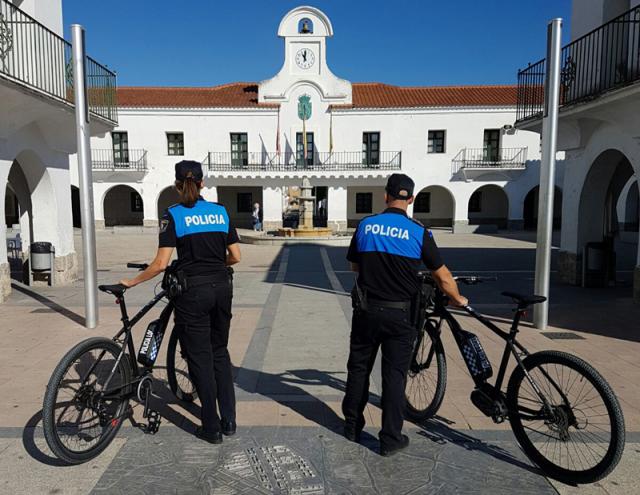 La unidad de Medio Ambiente de Villanueva del Pardillo, utilizará bicicletas eléctricas para la vigilancia de parques y caminos
