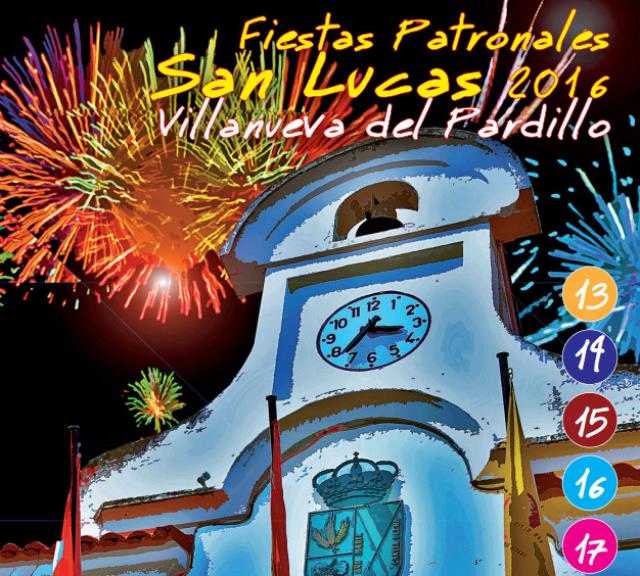PROGRAMA DE FIESTAS VILLANUEVA DEL PARDILLO. Del 14 al 18 de Octubre