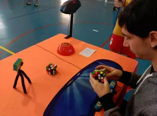 Se baten tres récords nacionales en el Campeonato de Rubik celebrado en Villanueva de la Cañada
