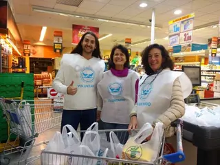 Villanueva de la Cañada aporta 7.661 kilos de alimentos a la IV Gran Recogida