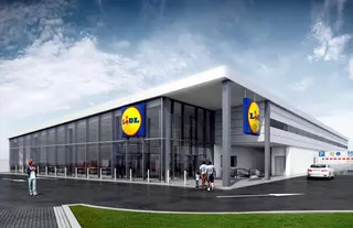 Lidl pone la primera piedra de su futura tienda en Boadilla