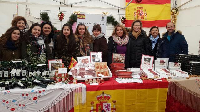 La Asociación Cultural de Hermanamientos participa en el Mercado Navideño de Le Vésinet