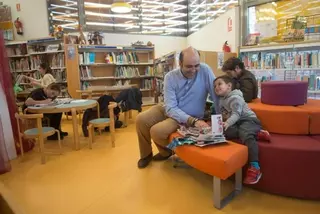 Nuevo mobiliario en la Sala Infantil de la Biblioteca Municipal F. Lázaro Carreter de Villanueva de la Cañada