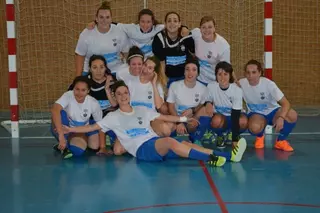 El Club de Fútbol Sala Femenino de Villanueva de la Cañada, campeón de la Liga Madrid Sport Ocio