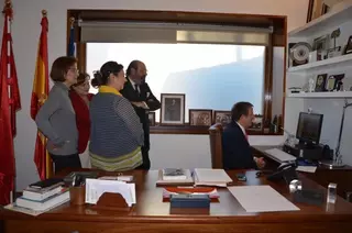 Encuentro por videoconferencia entre los alcaldes de Villanueva de la Cañada y La Cañada Flintridge