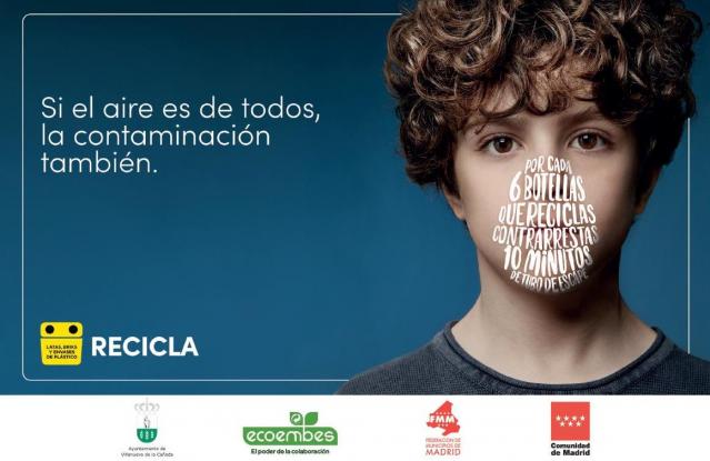 Villanueva de la Cañada se suma a la Campaña “Recicla y Respira”
